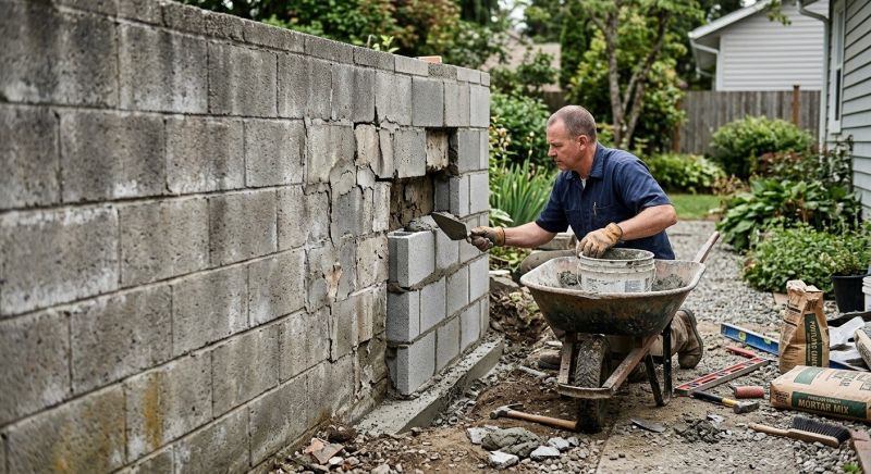 Masonry Wall Repair